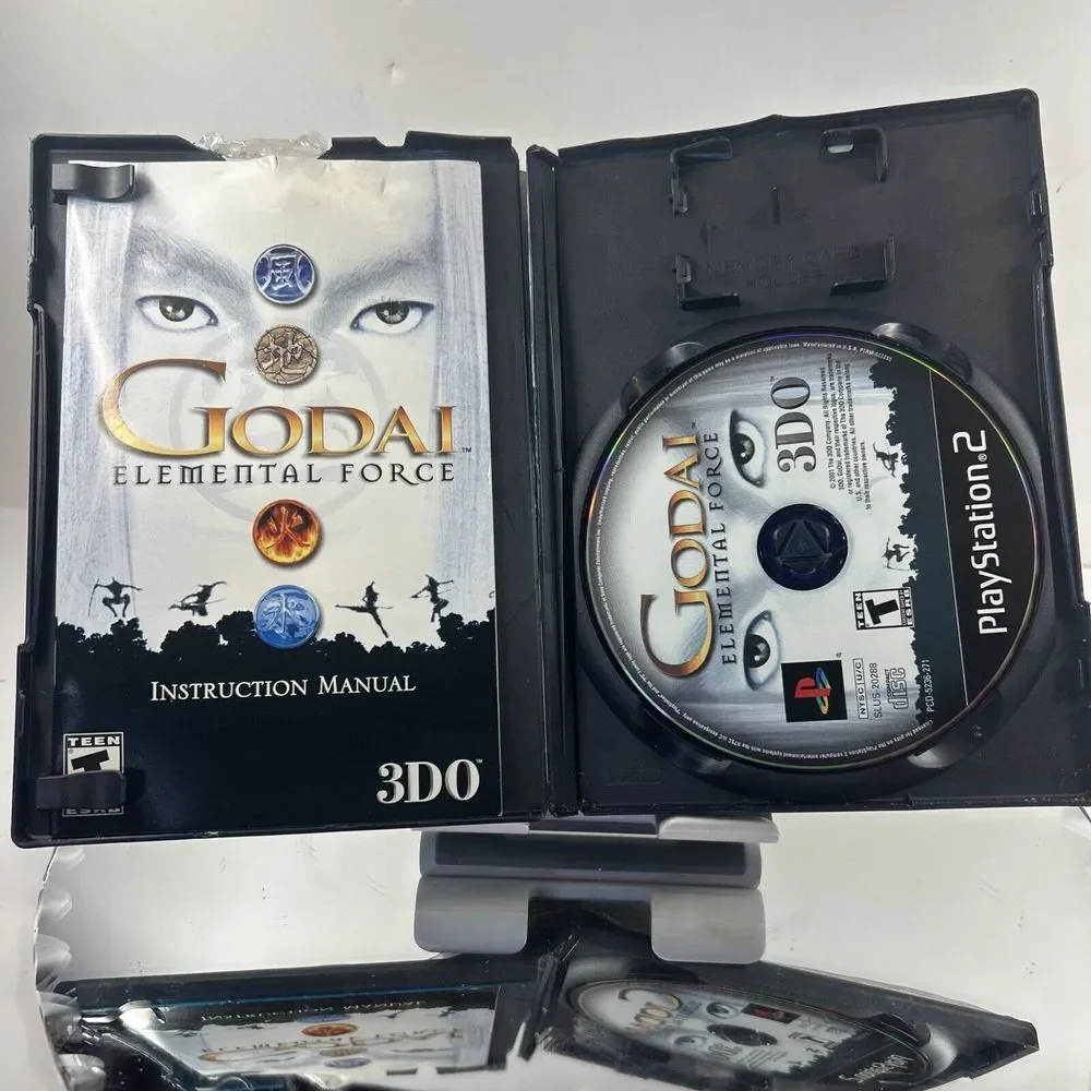 GoDai: Elemental Force (Sony PlayStation 2,‎ 2002) CIB | Tested